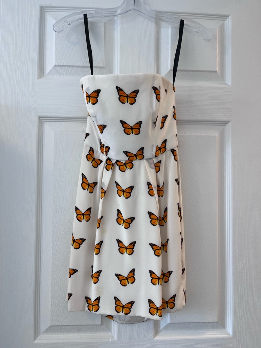 NAVEN strapless mini dress